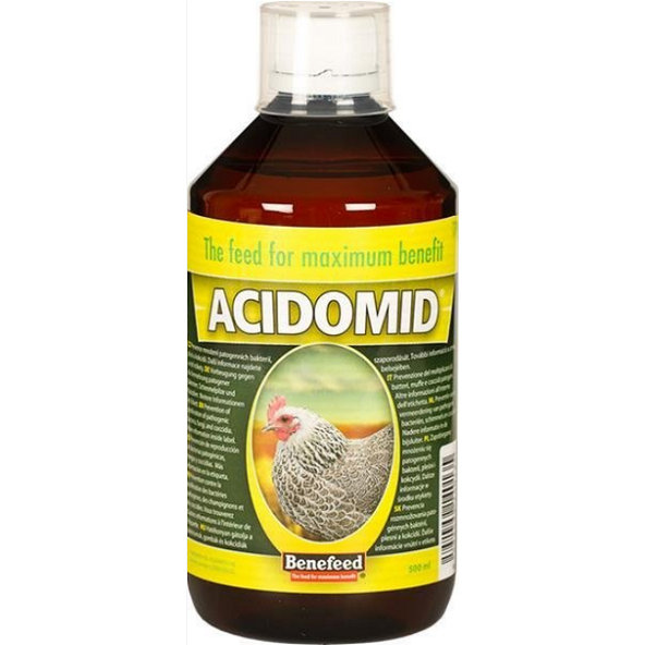 Acidomid D minerálno vitamínový roztok pre hydinu 1000ml