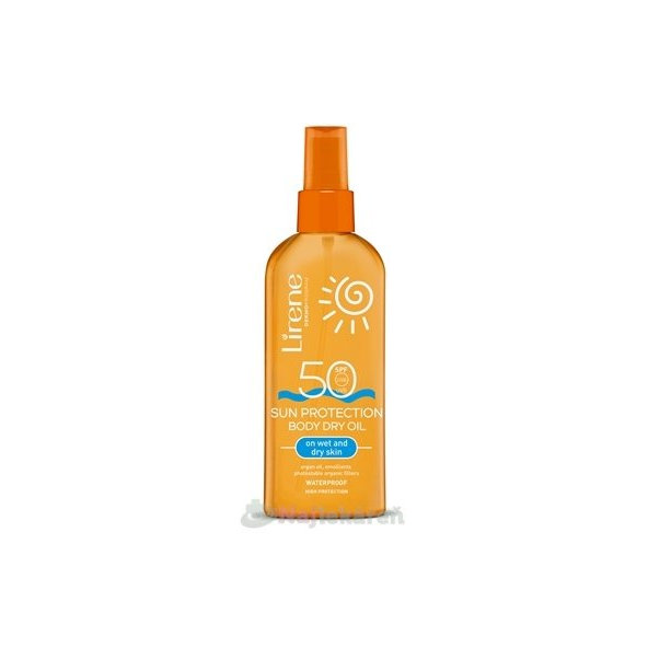 Lirene SUN PROTECTION SPF 50+ Body suchý olej sprej 150ml