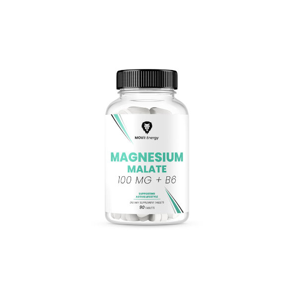 Magnesium malate 100 mg + B6 MOVit Energy 90 tabliet