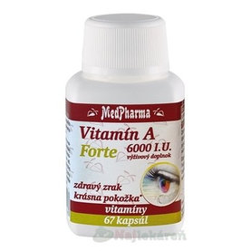 Medpharma Vitamín A 6000I.U.Forte 67 tbl