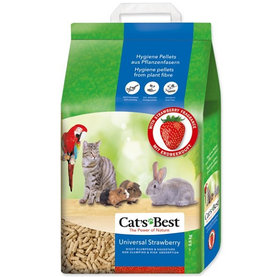Podstielka pre zvieratá CATS BEST Universal Strawberry 5,5kg  (10L)