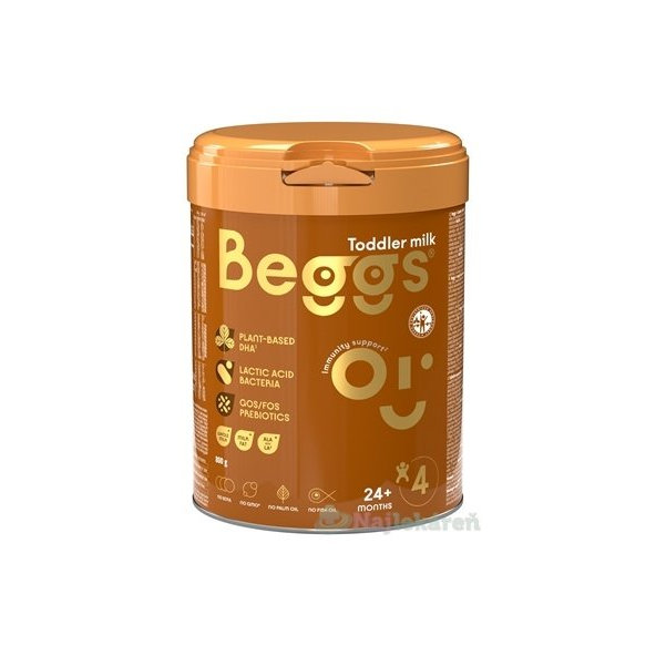 Beggs 4 batoľacie mlieko, výživa malých detí (od ukonč. 24. mesiaca) 800 g