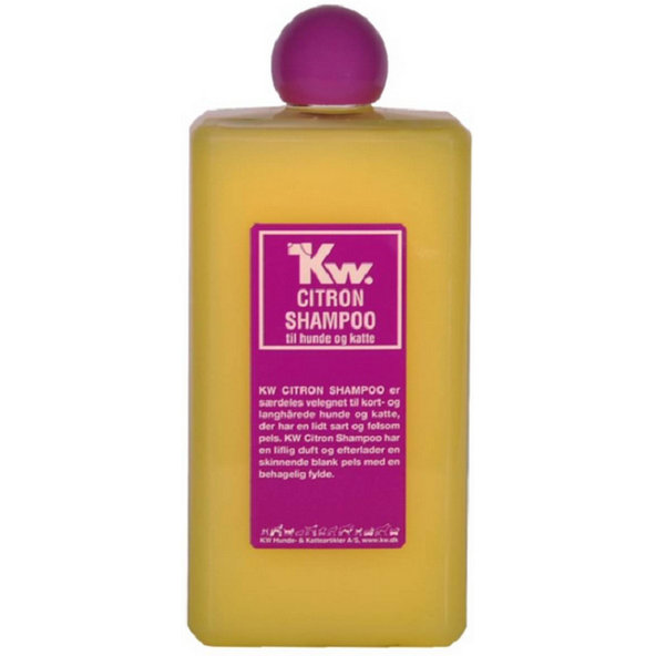 KW šampón citrónový pre psy a mačky 1000ml