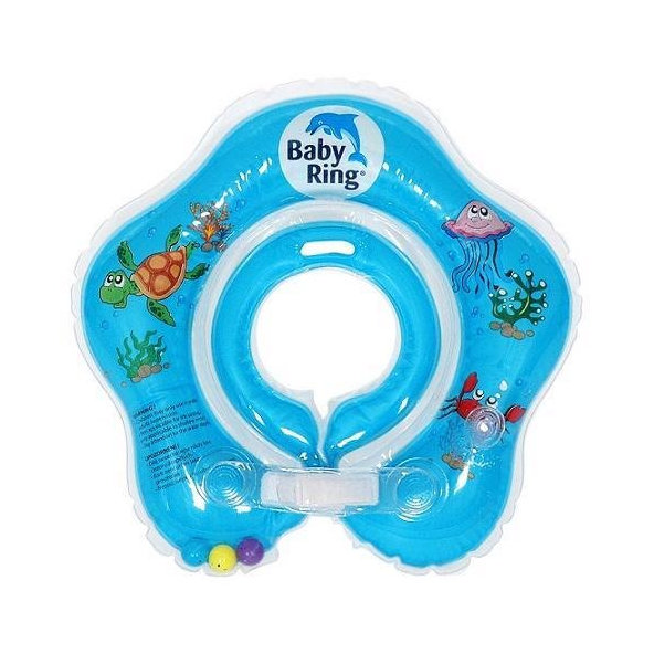 BABY RING Kruh na kúpanie 3-36 m - Modrý