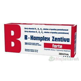 B-Komplex forte Zentiva 20 tabliet