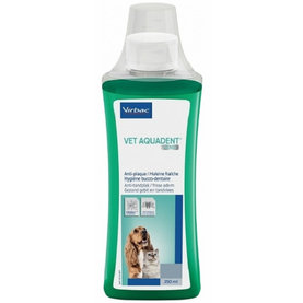 Vet Aquadent roztok pre zubnú a ústnu hygienu psov a mačiek 250ml