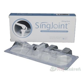 SingJoint intraartikulárny gél 20 mg s lekárskym hyaluronátom sodným, v predplnenej striekačke 2 ml