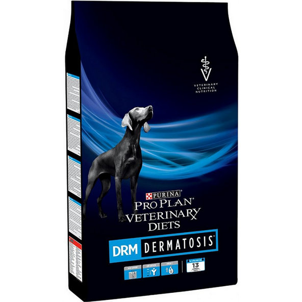 Purina VD Canine - DRM Dermatosis granule pre psy 12kg
