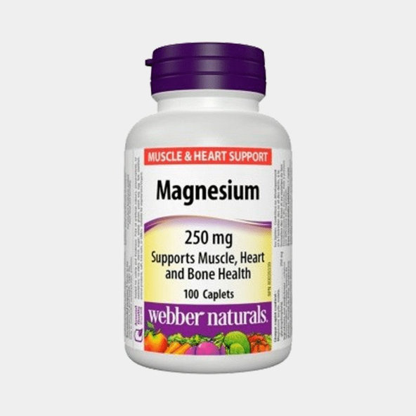 Webber naturals Magnézium 250 mg 100 kapsúl