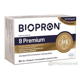 STADA Biopron 9 Premium 60+20 ks