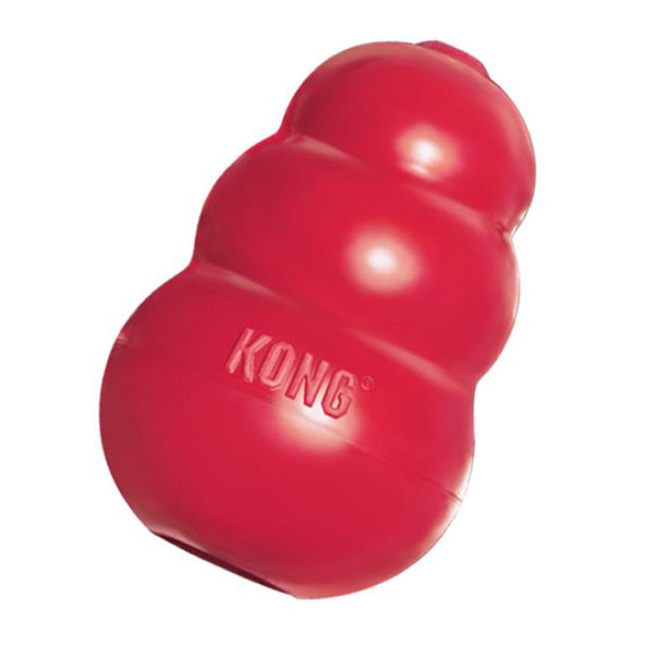 Hračka Kong Dog Classic Granát červený, guma prírodná, M 7-16kg