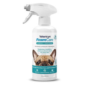 Šampón Vetericyn FoamCare + kondicionér na všetky typy srsti 473ml