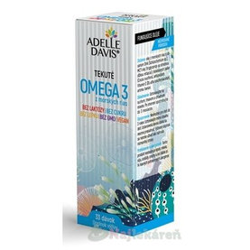 Adelle Davis OMEGA 3 z morských rias tekuté (33 dávok) 50 ml