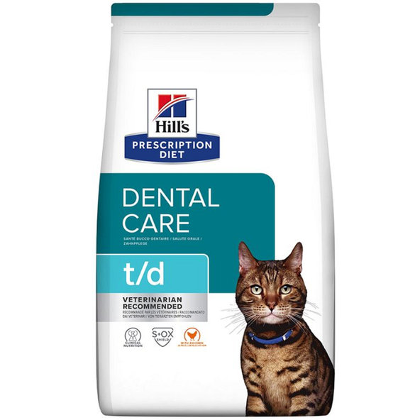 HILLS VE Feline Multi Benefit Adult Dental Chicken granule pre mačky 1,5kg