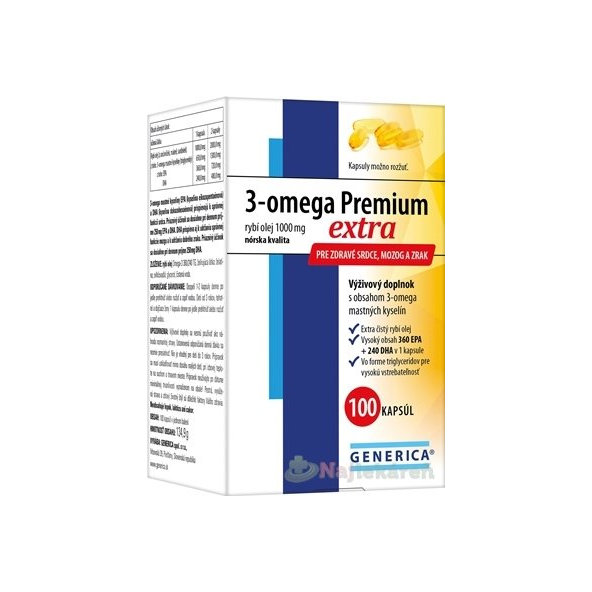 GENERICA 3-omega Premium extra 100 ks
