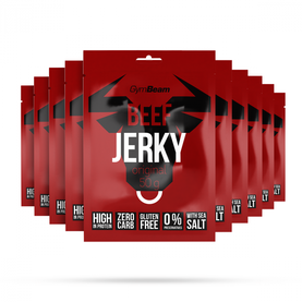 Sušené mäso Beef Jerky - GymBeam, teriyaki, 50g