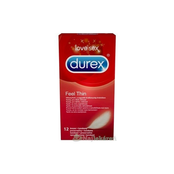 DUREX Feel Thin kondómy 12ks