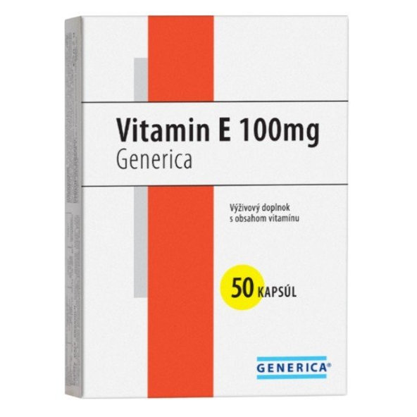 Generica Vitamín E 100mg 50cps