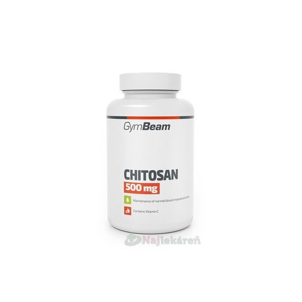 GymBeam Chitosan 500 mg 120 tabliet
