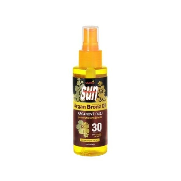 Opaľovací olej SUN Argan oil SPF 30 Vivaco 100 ml