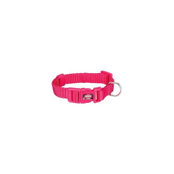 Trixie Premium collar, XS–S: 22–35 cm/10 mm, fuchsia