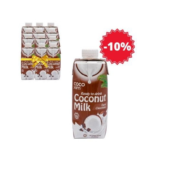 XL balenie - Kokosový nápoj čokoláda COCOXIM 12x330 ml