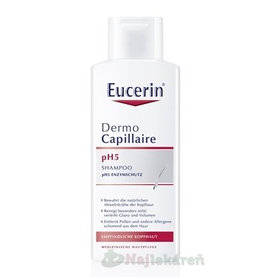 Eucerin DermoCapillaire pH5 jemný šampón 250ml