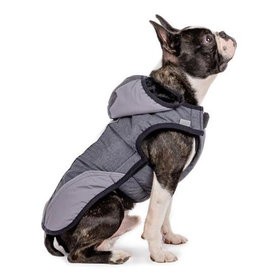 Oblečenie Samohýl - Esmé Lux II  šedá vesta pre psy 45cm