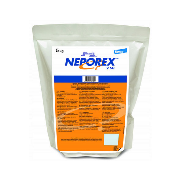 Neporex® 2 SG granulovaný larvicíd proti muchám a blchám 5kg