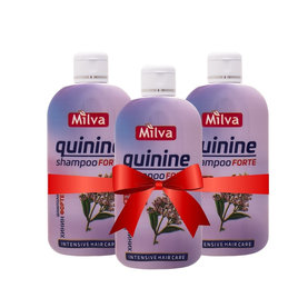 Balíček šampón chinín forte 3x 200 ml