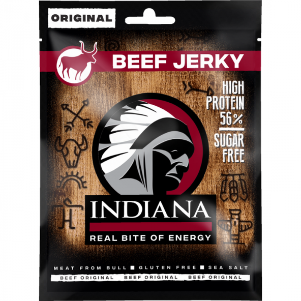 Sušené hovädzie mäso Beef - Jerky originál 15 x 25 g