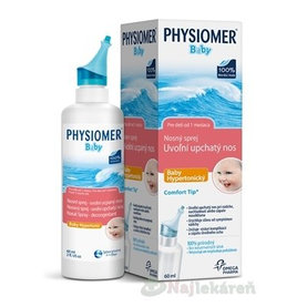 PHYSIOMER BABY hypertonický nosový sprej pre deti 115ml