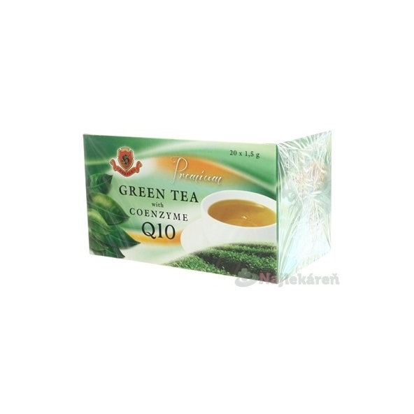 HERBEX Premium GREEN TEA S Q10, 20x1,5g