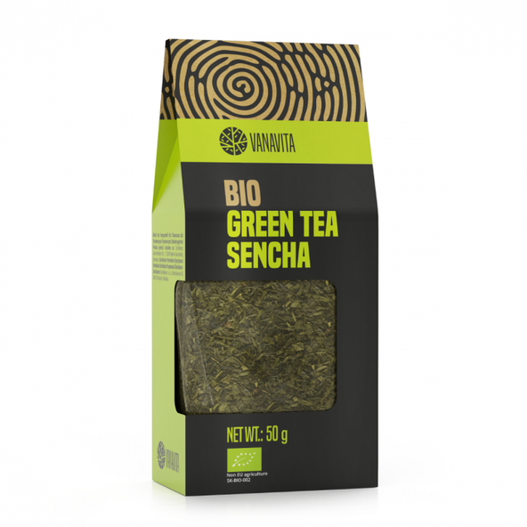 BIO Zelený čaj - Sencha - VanaVita 27 x 50 g
