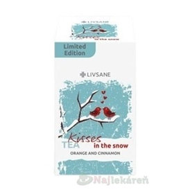 LIVSANE TEA Kisses in the snow ovocný čaj so škoricou a pomarančovou kôrou 20x2 g