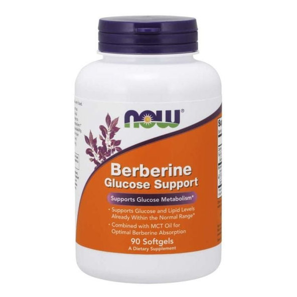 Berberine Glucose Support - NOW Foods, 90cps