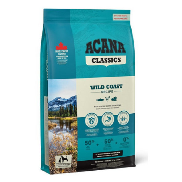 ACANA Recipe Wild Coast bezlepkové granule psy 14,5kg