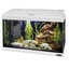 Ferplast CAPRI 50 LED WHITE sklenené akvárium s LED lampou, vnútorným filtrom a ohrievačom