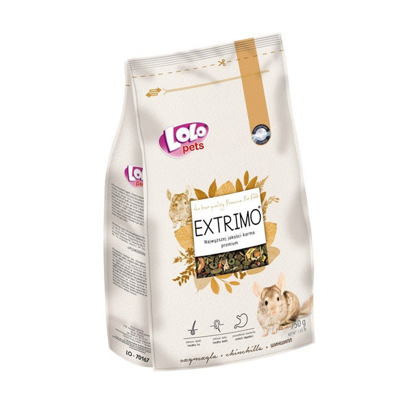 LOLOPETS LO EXTRIMO cincila 750g