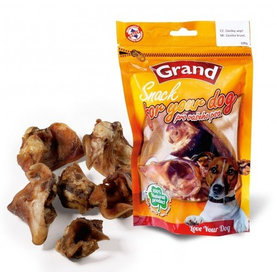 GRAND - pamlsky GRAND sušené bravcové záušky 100g