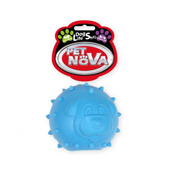 Pet Nova TPR SNACKBALLDOG BLUE hračka pre psy 6,5cm