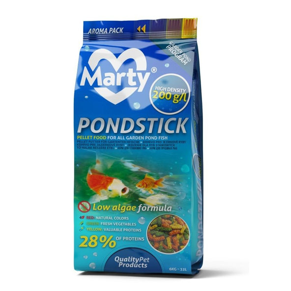 MARTY PondStick krmivo pre jazierkové ryby 32l/6kg