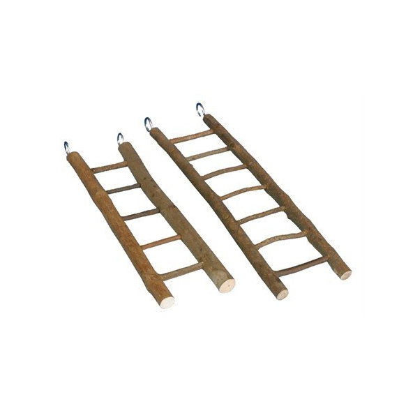 Trixie Ladder, bark wood, 7 rungs/30 cm