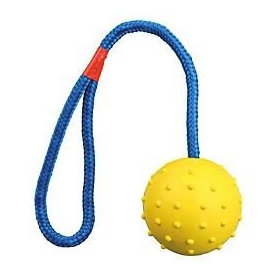 Trixie Ball on a rope, natural rubber, ř 6/30 cm