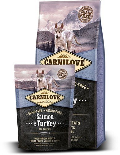 Obrázok Carnilove Dog Salmon & Turkey for Puppies 1,5kg