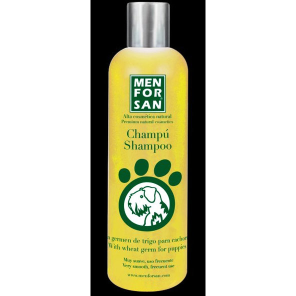 MEN FOR SAN šampón s výťažkom z pšeničných klíčkov pre štenatá 300ml