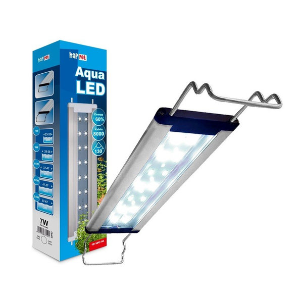 Happet LED Osvetlenie na akvárium 18W 55cm čierne