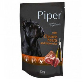Piper PIPER kapsicka 500g - s kuracími srdieckami a hnedou ryžou