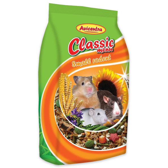 Avicentra AVC Classic Menu Malý hlodavec 1kg