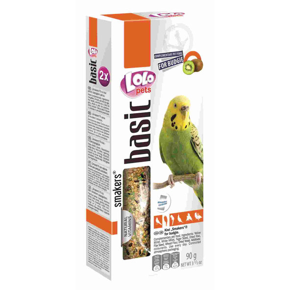 LOLOPETS LO Andulka tycinka 2ks - kiwi